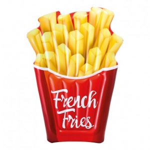 Colchão Insuflável  - com Forma de Batatas Fritas Em Recipiente - 132x175cm 
 - INTEX