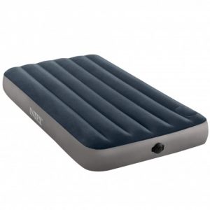 Colchão Insuflável  Individual Bomba 2 Tempos Dura-beam Standard
 - INTEX
