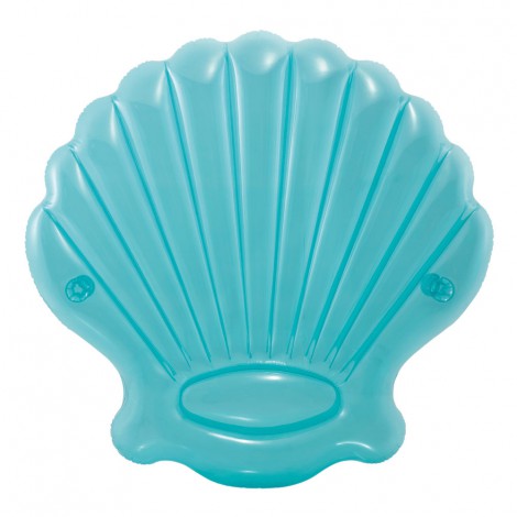 Colchão Insuflável  Para 2 Pessoas - com Forma de Concha 191x191x25cm 
 - INTEX
