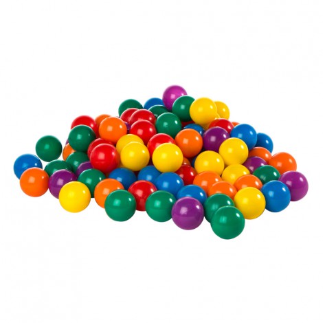 Jogo de 100 Bolas - Fun Ballz - +2 Anos   
 - INTEX
