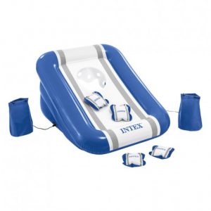 Jogo de Cesto Insuflável  com Sacos Para Marcar Pontos 
 - INTEX