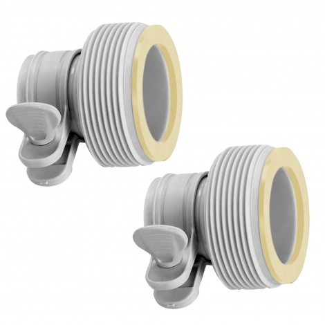 Lote 2 Adaptadores B Para Tubos de 38 Mm a 32 Mm  
 - INTEX