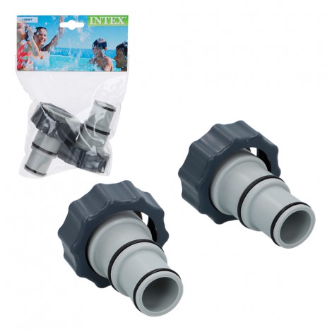 Lote 2 Adaptadores a Para Tubos de 32 Mm a 38 Mm 
 - INTEX