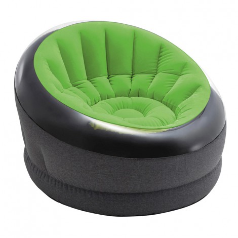Poltrona Empire Insuflável de Cor Verde Limão - INTEX