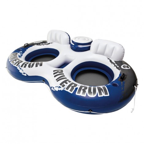 Roda Dupla com Arca - Colchão Insuflável  River Run - 243x157cm 
 - INTEX