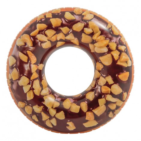 Roda Insuflável Donut de Chocolate  Impressão Realista 
 - INTEX
