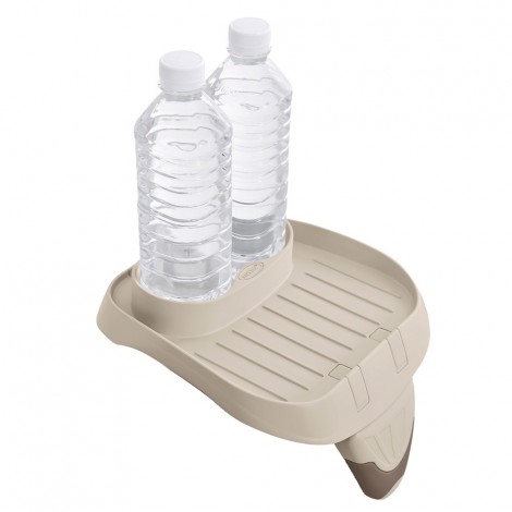 Suporte Bebidas SPA  2 Porta-copos+bandeja 26x22x18cm 
 - INTEX