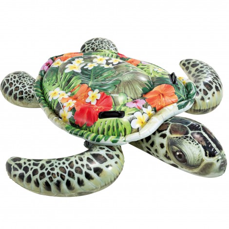 Tartaruga Inflável  Efeito Realista & Alças 191x170cm 
 - INTEX