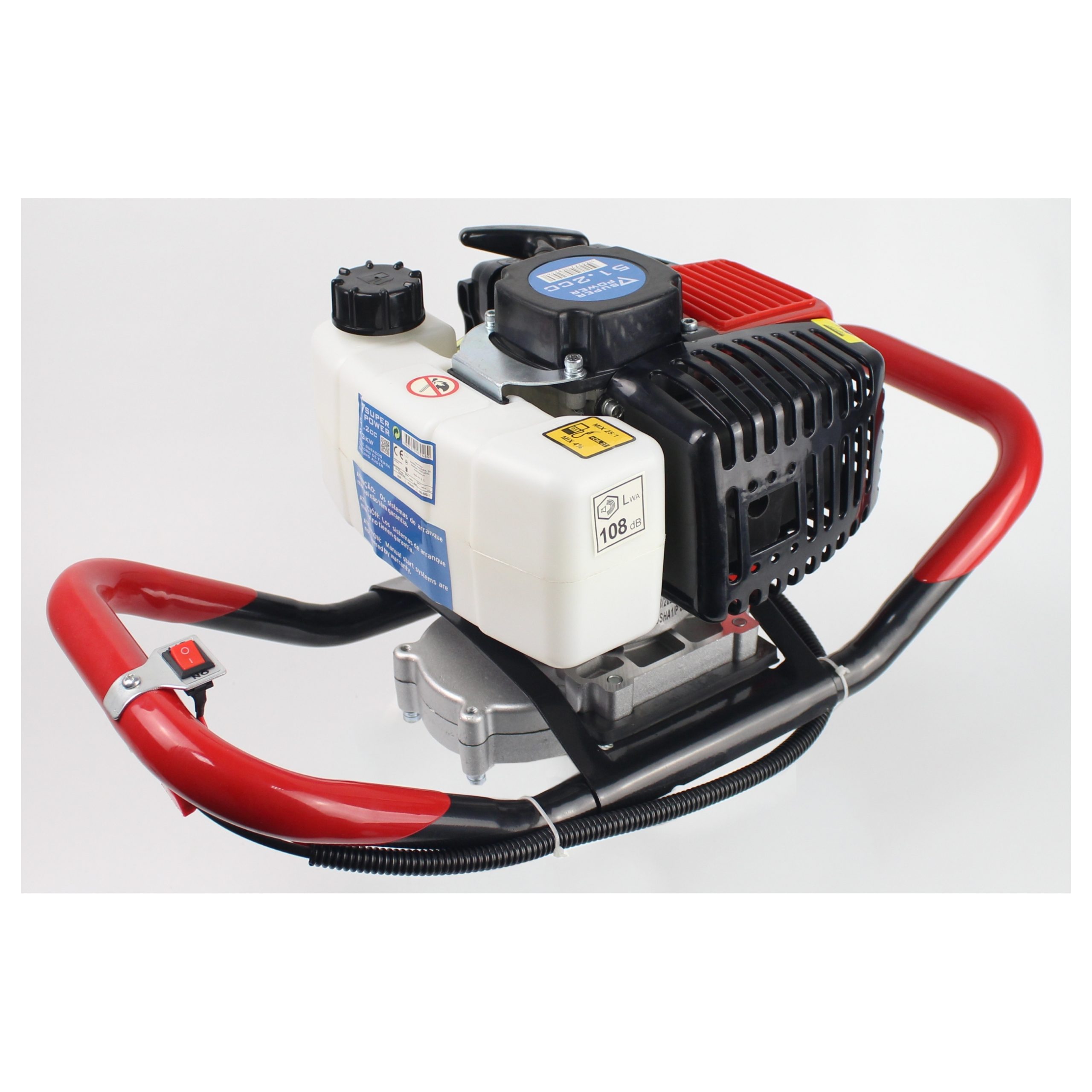 Abre Buracos com 3 Brocas 51.2CC 2.3Kw - Mader - Image 2