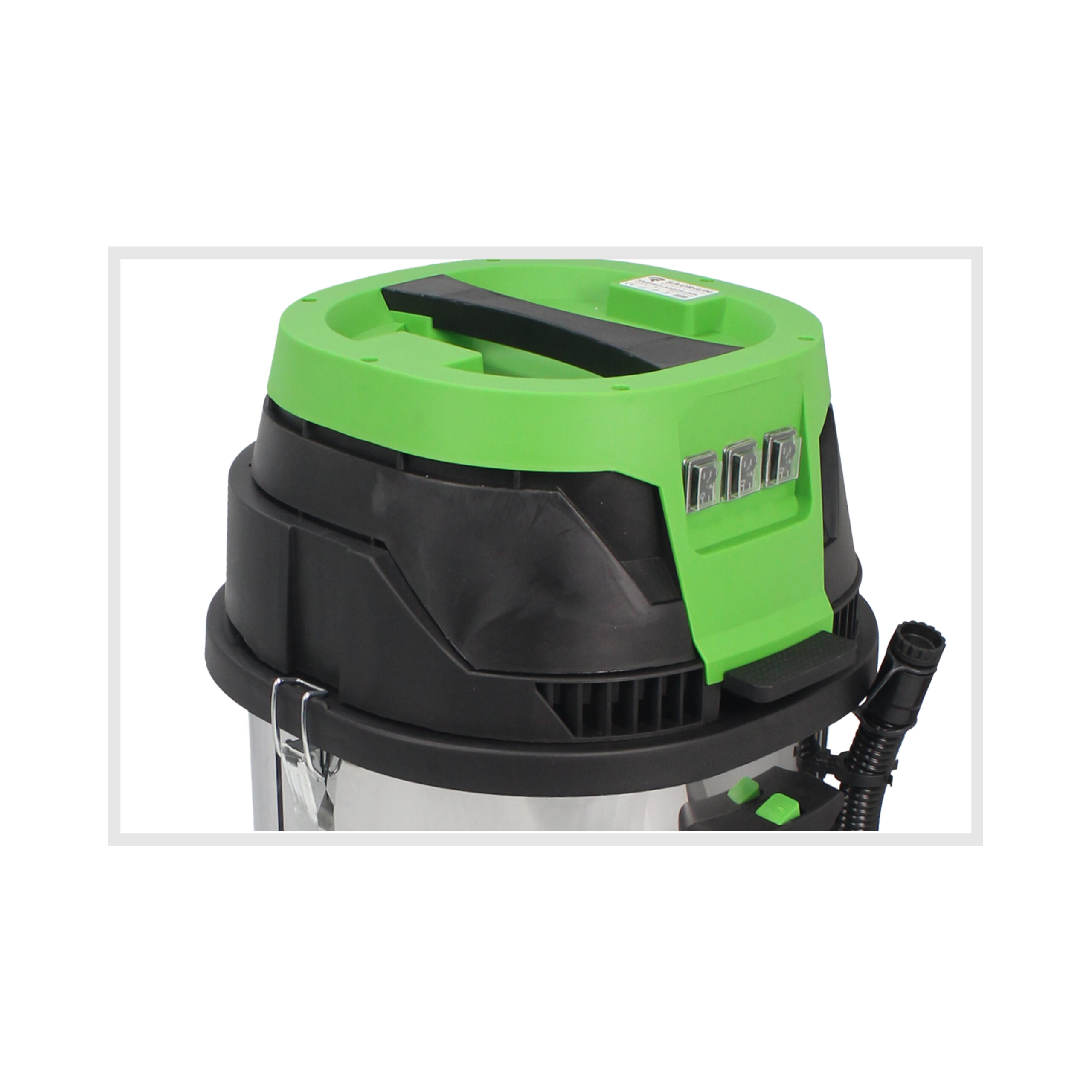 Aspirador Pó / Líquidos, 80L, 3000W - Saurium - Image 8