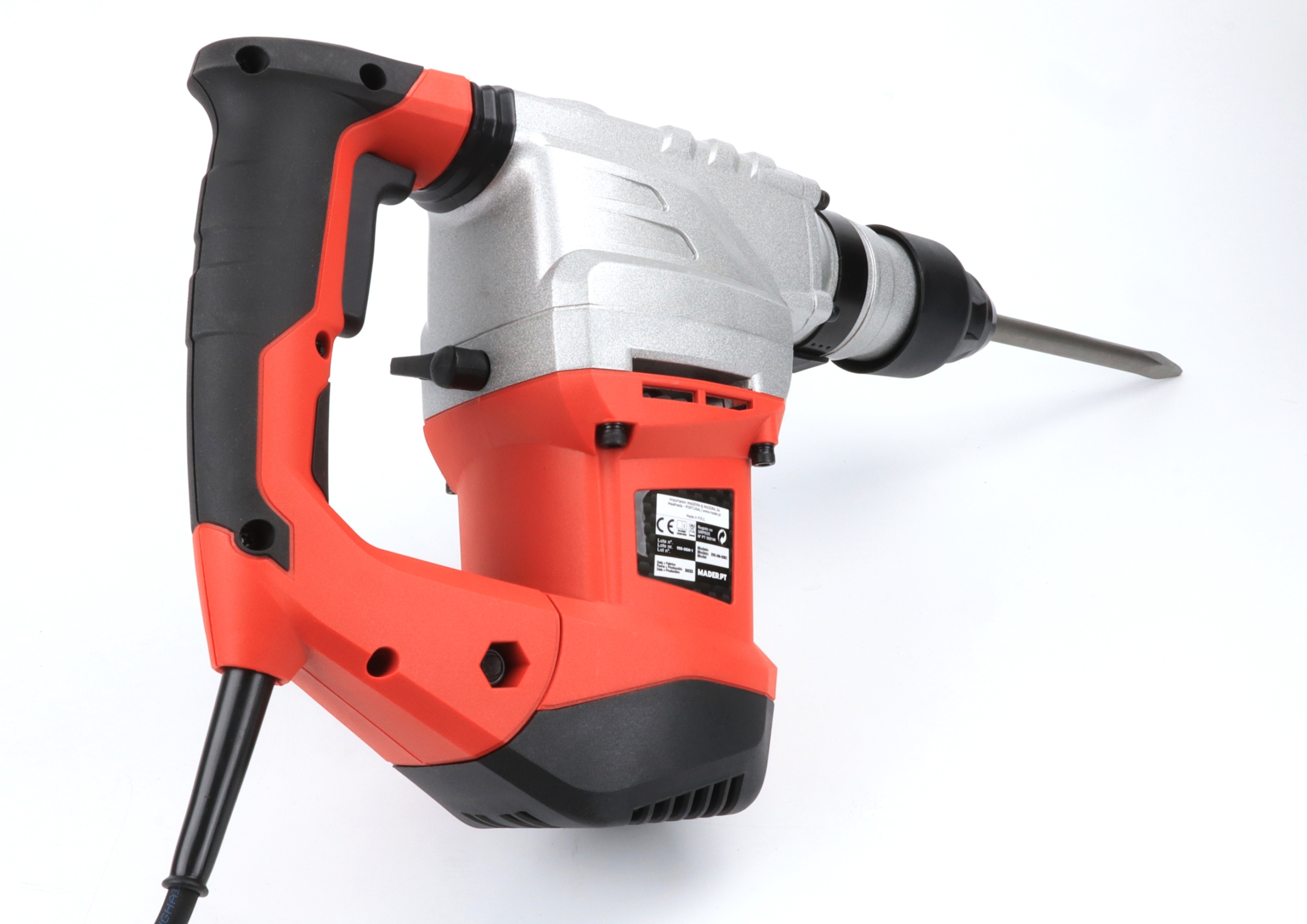 Berbequim Perfurador - Rotativo - Demolidor, 1500W, SDS PLUS - Mader - Image 8