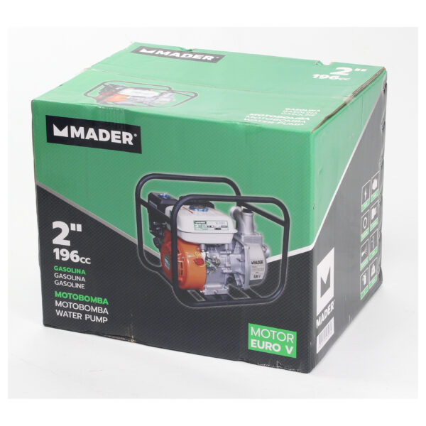 Motobomba, 6.5hp, 36000L/h - Mader - Image 4