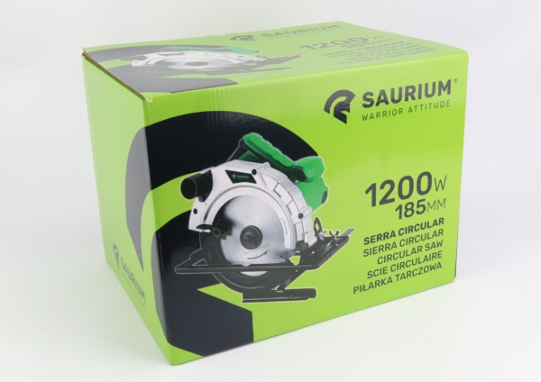 Serra Circular, 1200W, 185mm - SAURIUM - Image 12