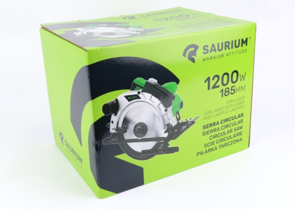 Serra Circular com Laser, 1200W, 185mm - SAURIUM - Image 15