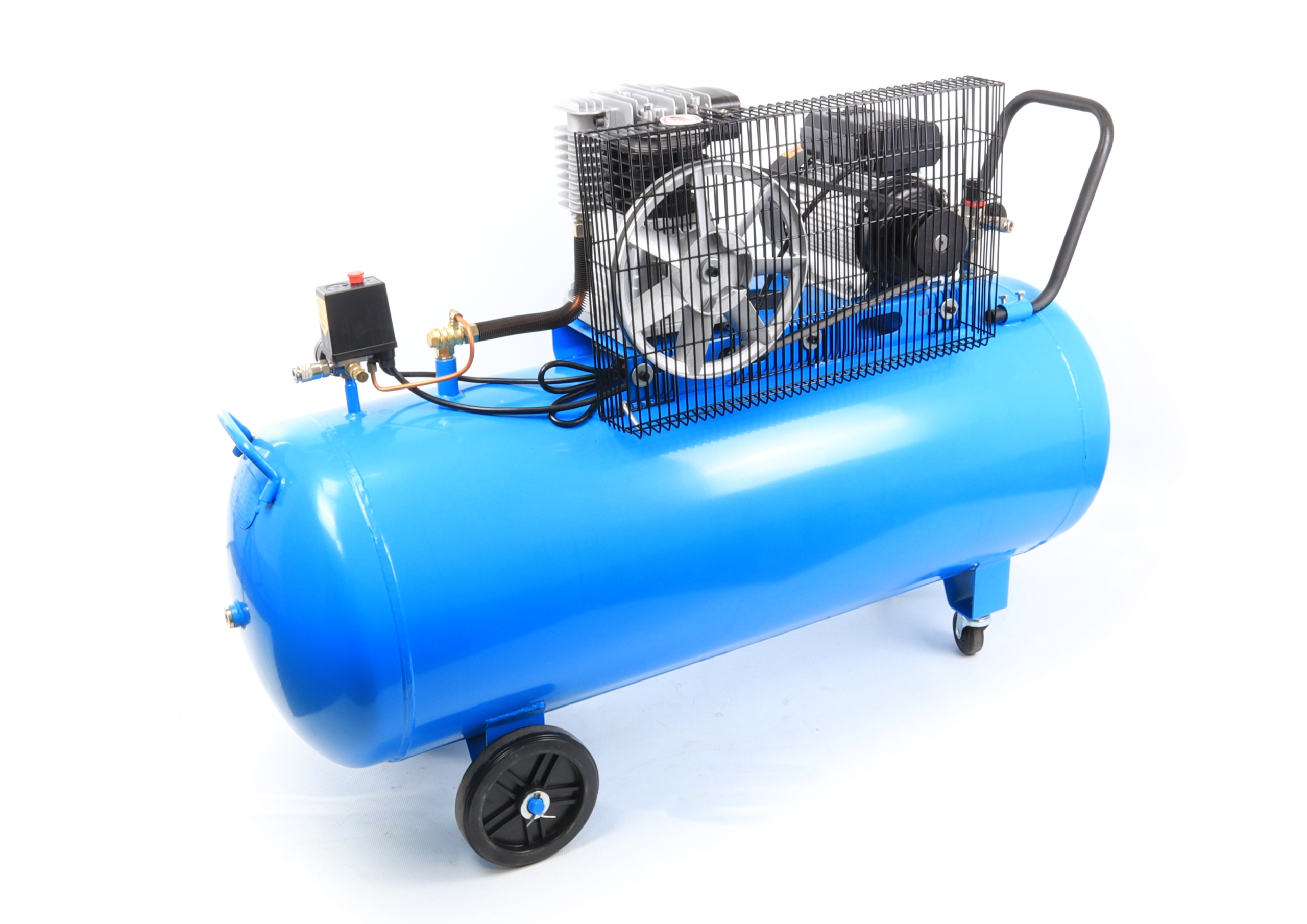Compressor de Ar, Correia, 200L, 3hp, 10Bar - Saurium - Image 8