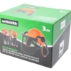 Kit Proteção, Capacete + Viseira + Auscultadores, 3Un - Mader - Image 7