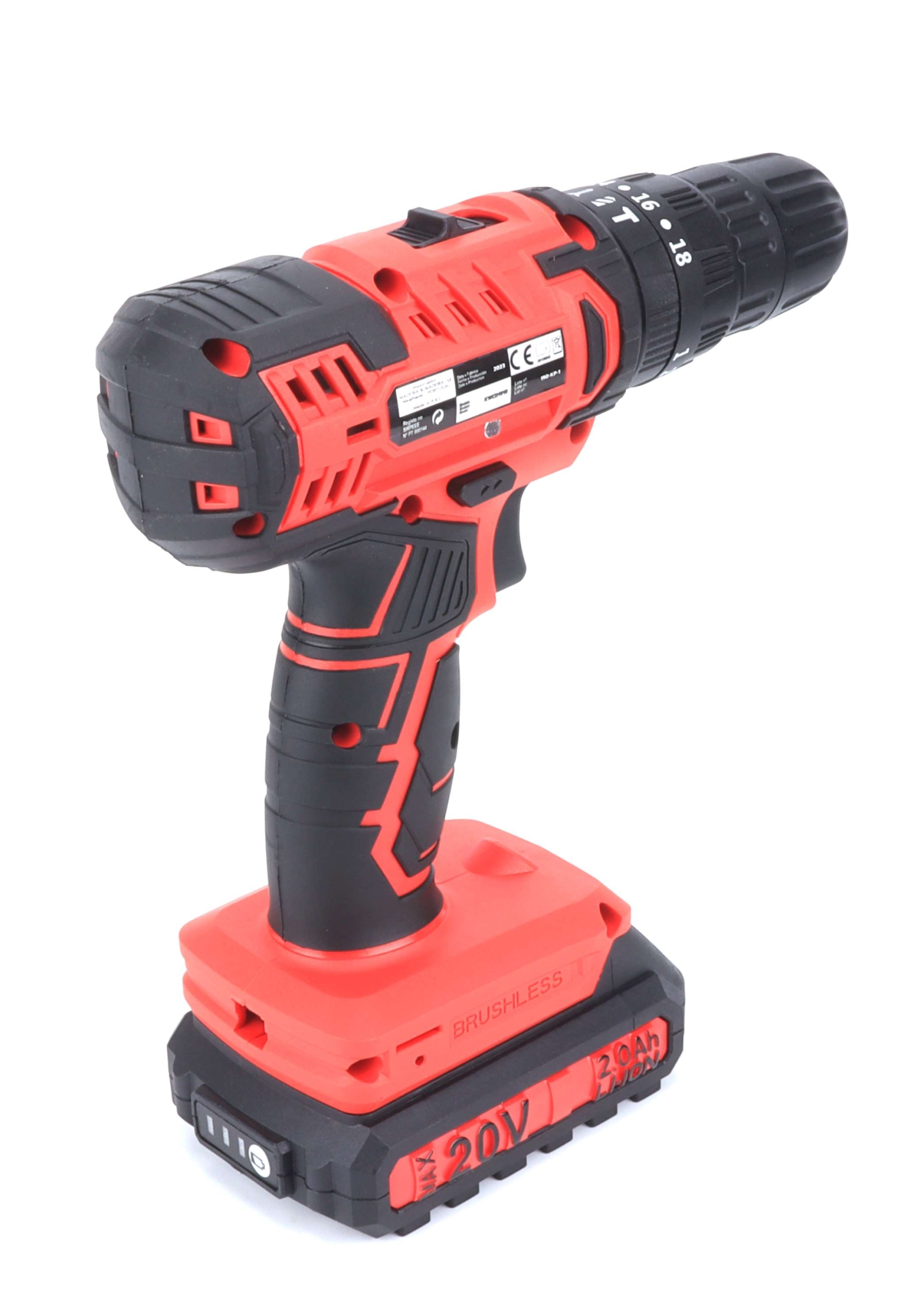 Berbequim a Bateria, 20V, 2 Baterias, Mala Transporte - Mader - Image 12