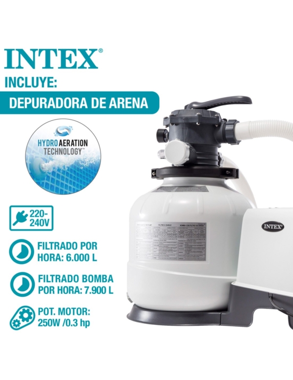 Pack de Poupança Piscina redonda Ultra XTR Ø549x132 cm 8 acessórios - 302 - Intex - Image 3
