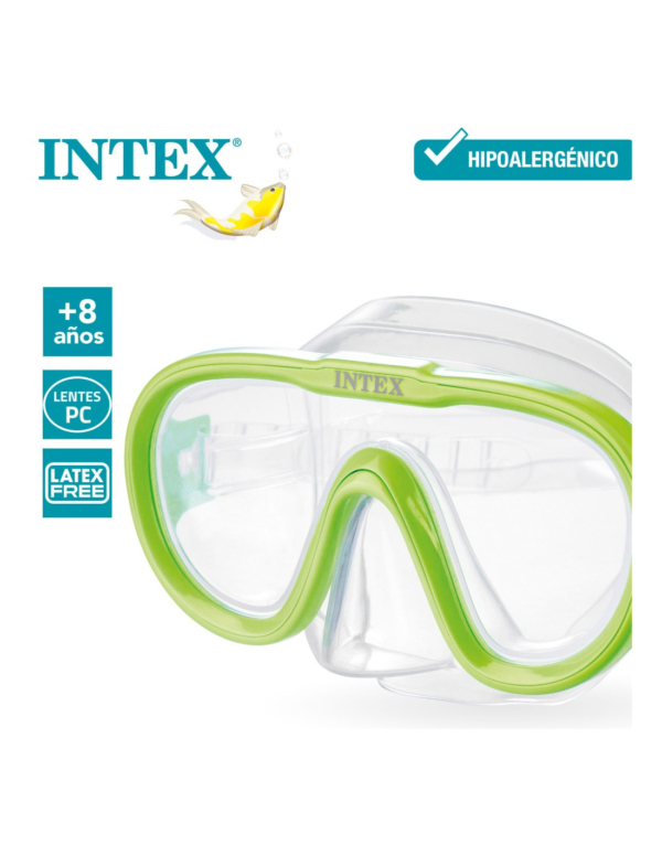 Máscara de mergulho infantil INTEX Sea Scan - 55916 - Intex - Image 3