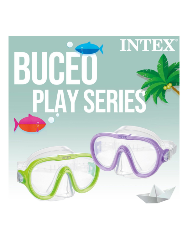 Máscara de mergulho infantil INTEX Sea Scan - 55916 - Intex - Image 5
