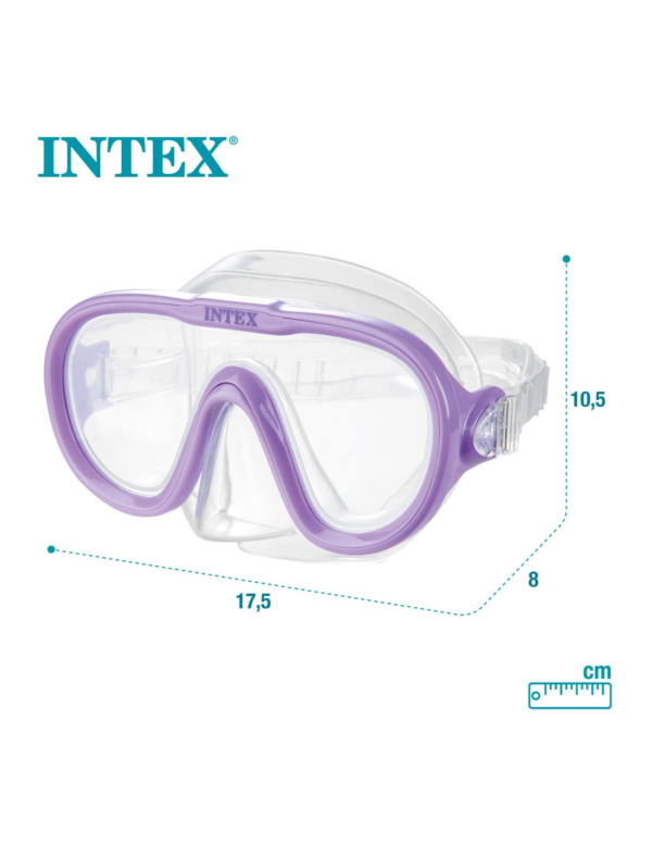 Máscara de mergulho infantil INTEX Sea Scan - 55916 - Intex - Image 6