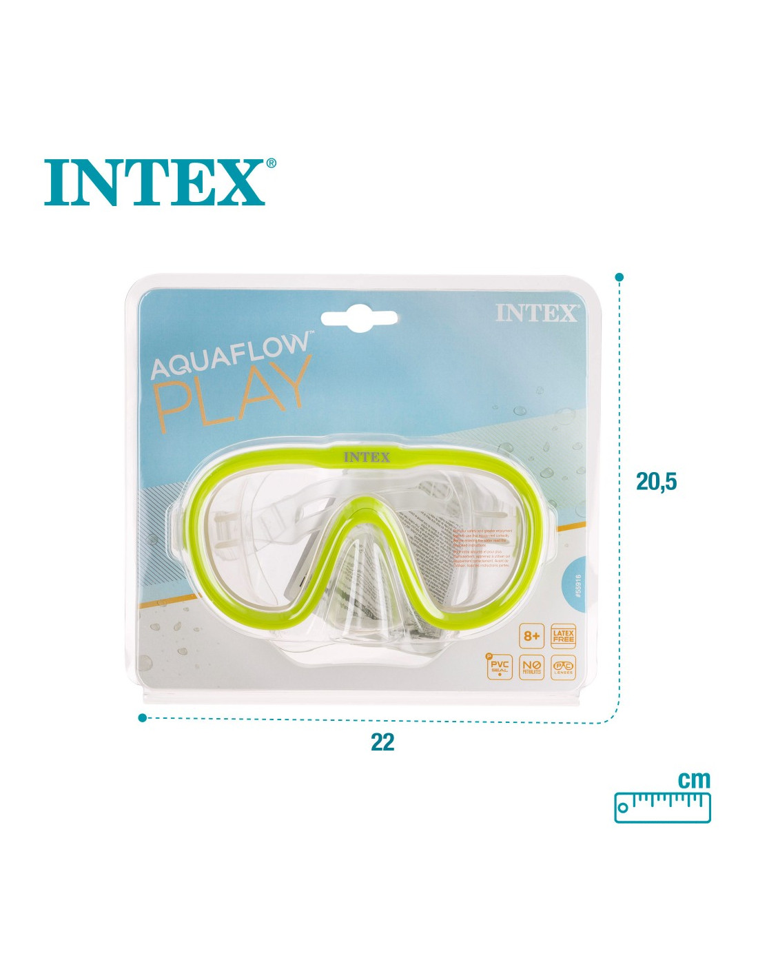 Masque de natation Sea Scan INTEX