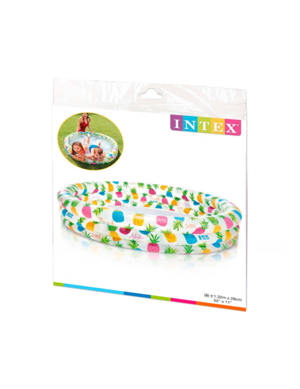 Piscina infantil inflável abacaxi INTEX - 132x28x132cm 248 litros - 59431NP - Intex - Image 3