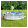 Piscina redonda destacável Prism Frame Clearview 12.706 litros com estação de tratamento - 12.706 litros - 26722NP - Intex - Image 2