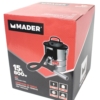 Aspirador Cinza, 15L, 800W, Inox - Mader - Image 5
