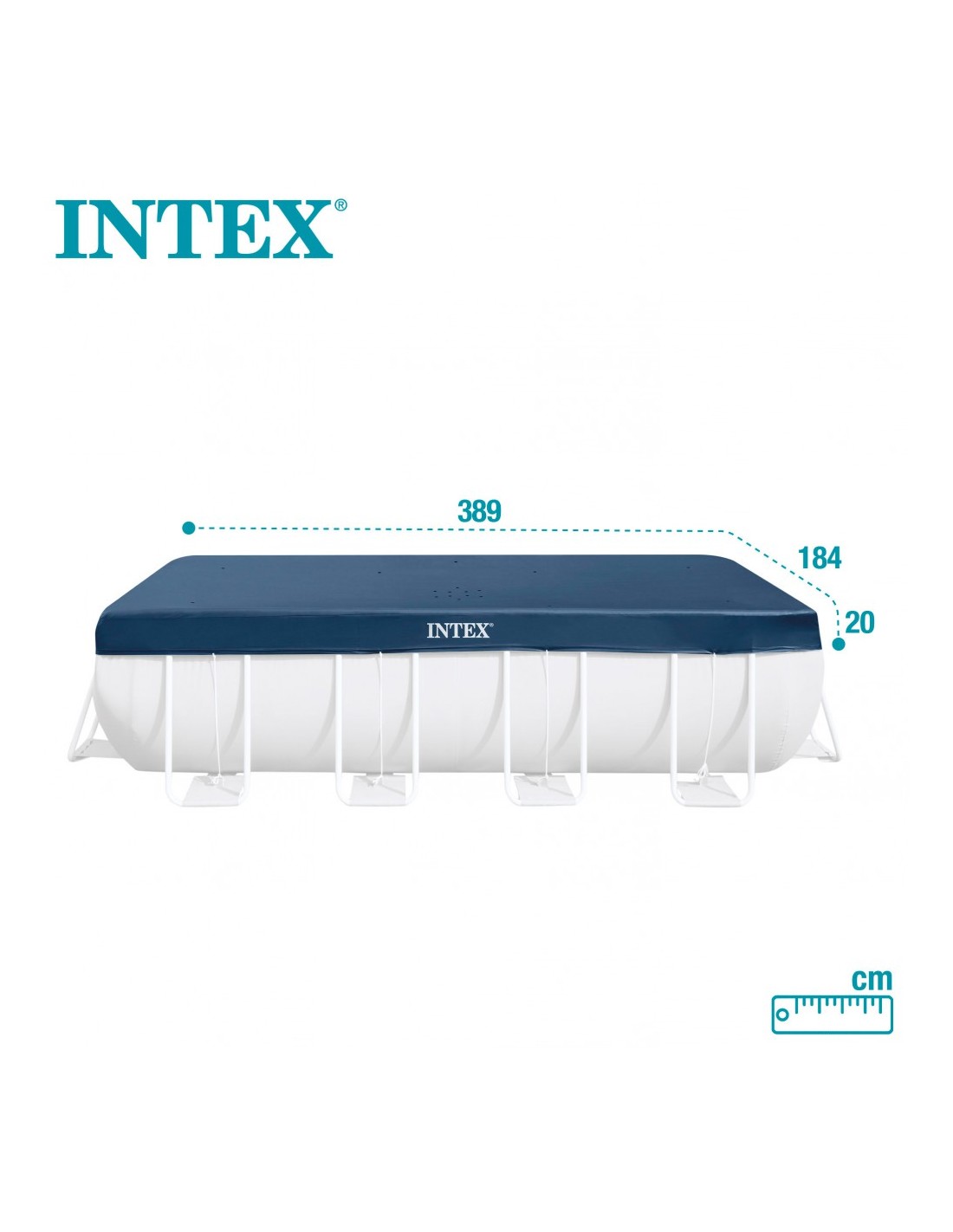 Cobertura de piscina 400x200 cm - 28037 - Intex - Image 6