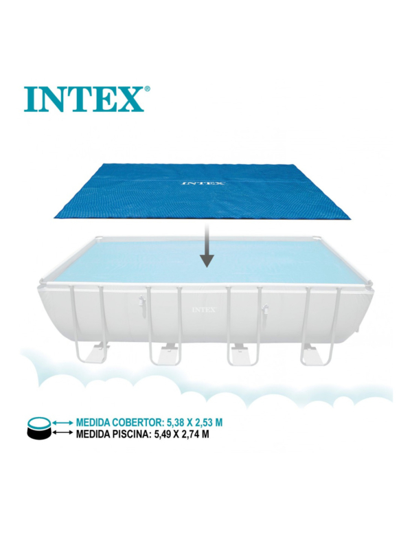 Cobertura solar para piscina 549x274 cm - 28016 - Intex - Image 3