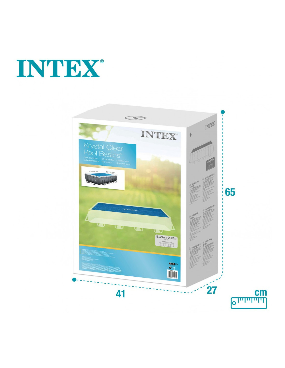 Cobertura solar para piscina 549x274 cm - 28016 - Intex - Image 7