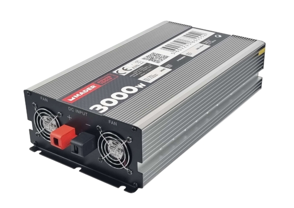 Inversor de Corrente Contínua em Alternada, 3000W - Mader