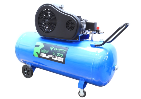 Compressor de Ar, Correia, 270L, 4hp, 10Bar, Trifásico - SAURIUM - Mader - Image 2