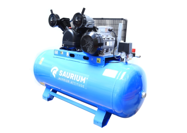 Compressor de Ar, Correia, 270L, 5.5hp, 10Bar, Trifásico - SAURIUM - Mader