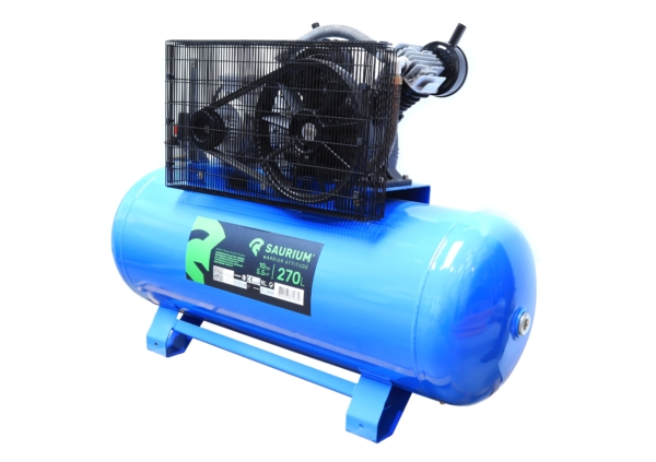 Compressor de Ar, Correia, 270L, 5.5hp, 10Bar, Trifásico - SAURIUM - Mader - Image 3