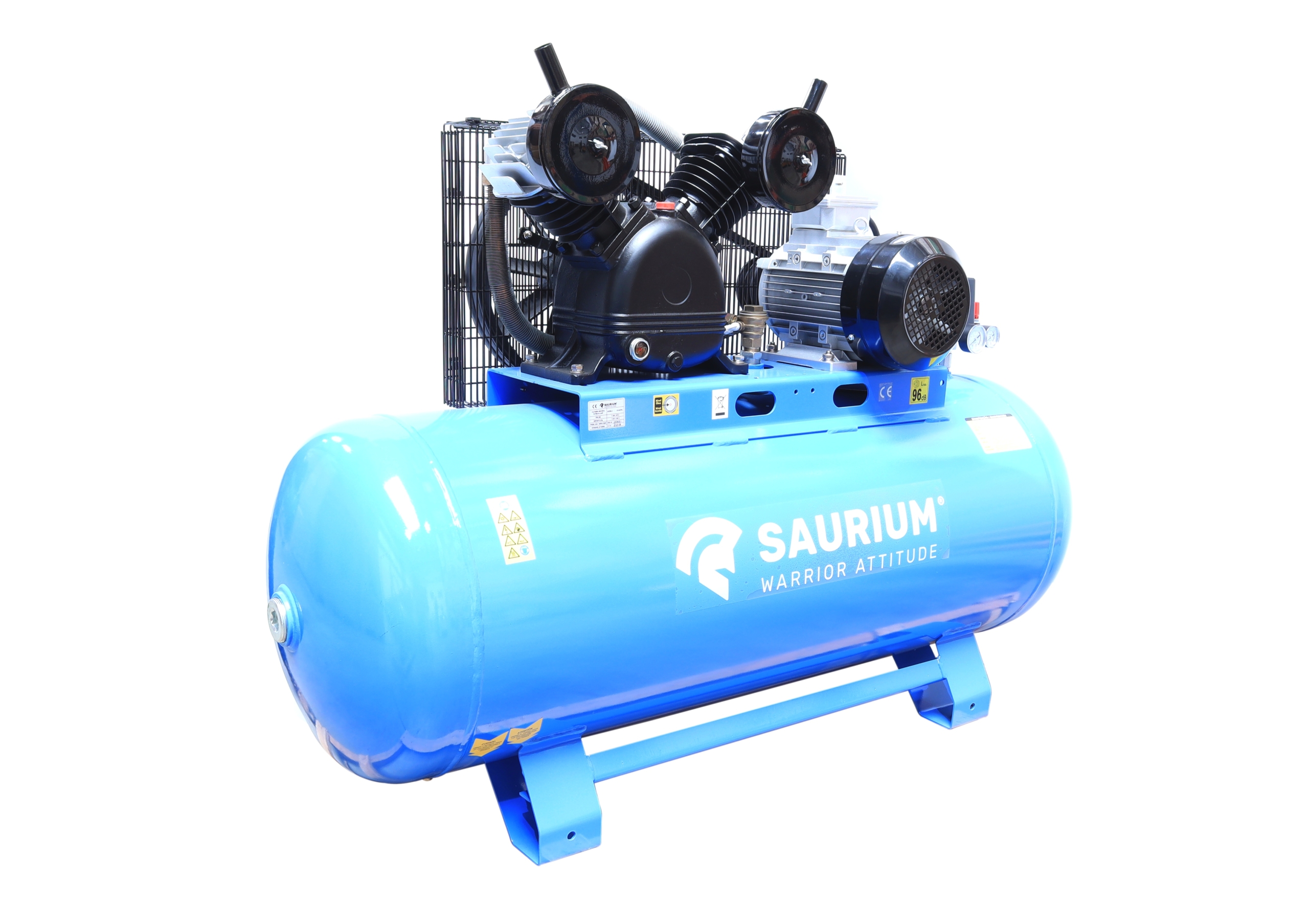 Compressor de Ar, Correia, 270L, 5.5hp, 10Bar, Trifásico - SAURIUM - Mader - Image 9