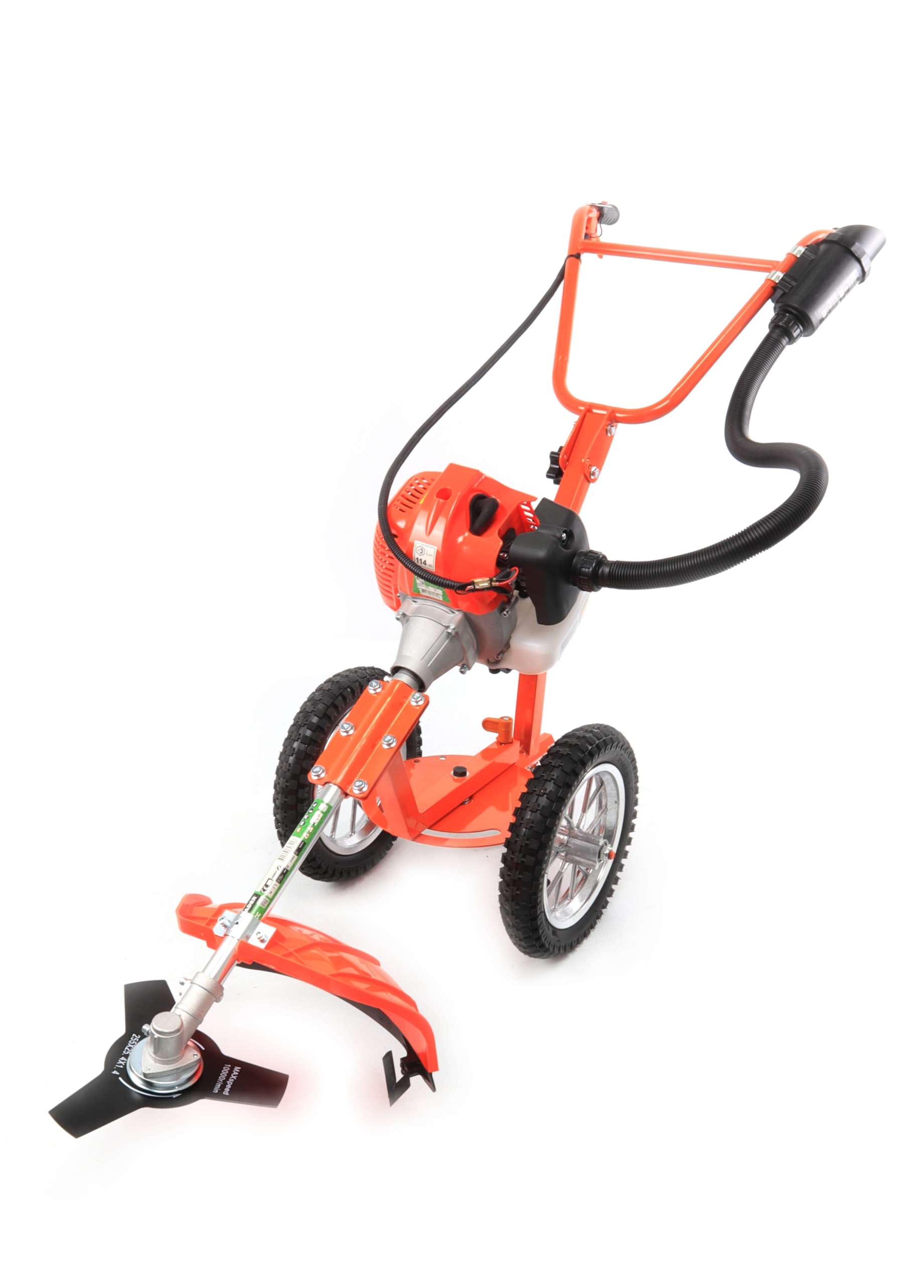 Roçadora, Rodas, 3 Posições, Pega Dupla, 52cc - Mader - Image 10