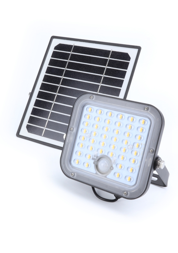 Foco LED, 1500Lm, com Painel Solar, com Sensor - Mader